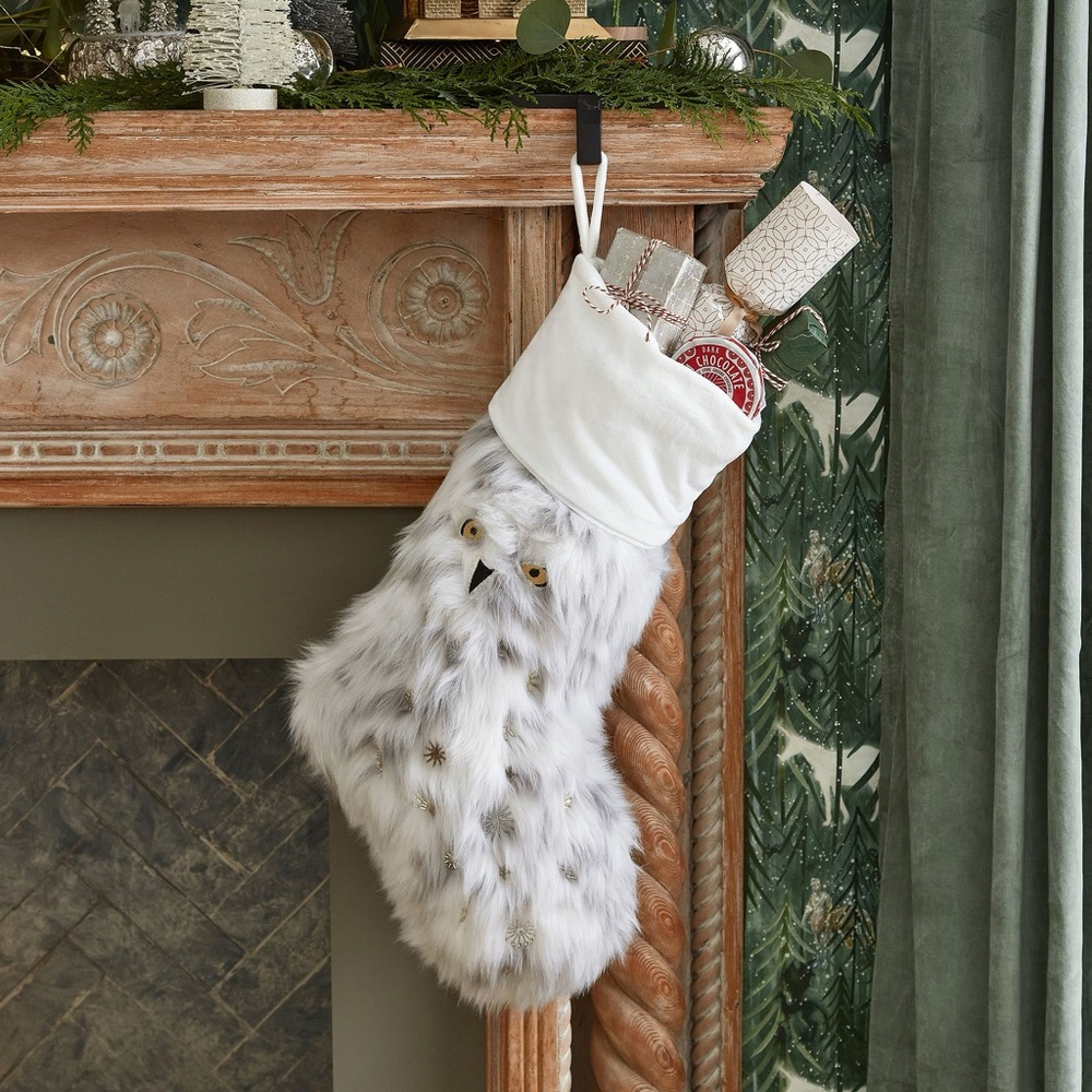 Pottery Barn Harry Potter Hedwig Stocking BNWT SO NEAT!